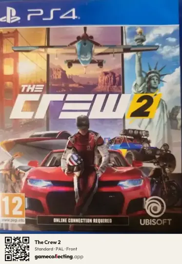 The Crew 2 PlayStation 4, PAL box front