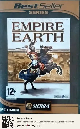 Empire Earth Computer, France box front