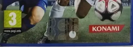 Pro Evolution Soccer 2010, the PEGI square on its front