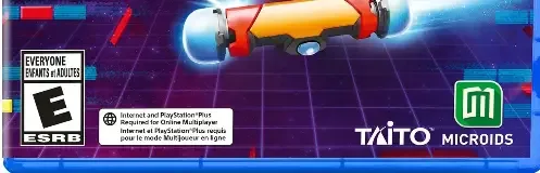 Arkanoid: Eternal Battle, the ESRB box on its front