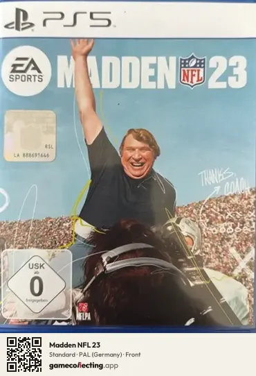 Madden NFL 23 PlayStation 5, Germany box front