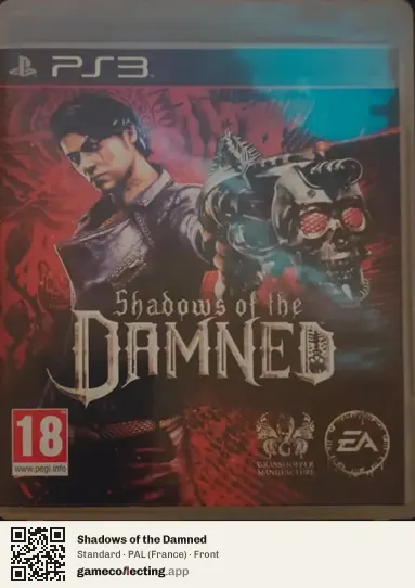 Shadows of the Damned PlayStation 3, France box front