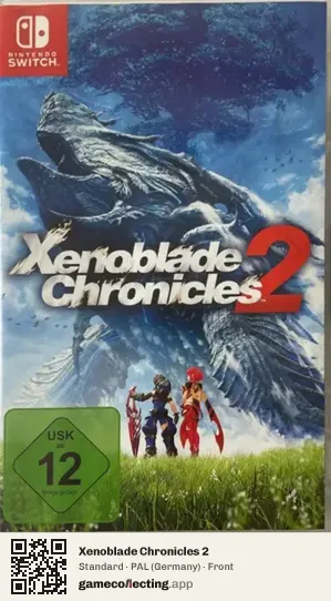 Xenoblade Chronicles 2 Nintendo Switch, Germany box front
