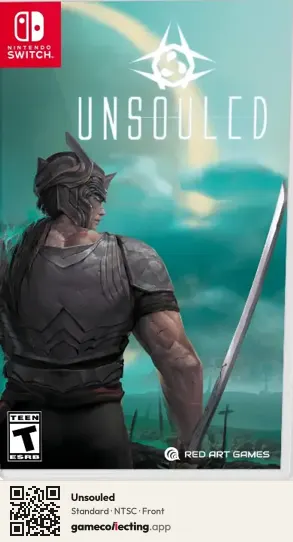 Unsouled Nintendo Switch, NTSC box front