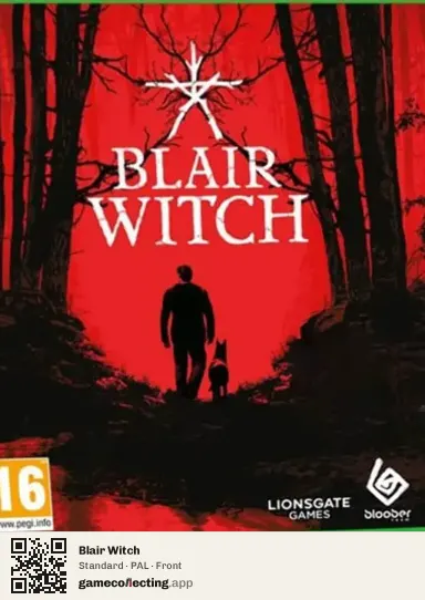 Blair Witch Xbox One, PAL box front