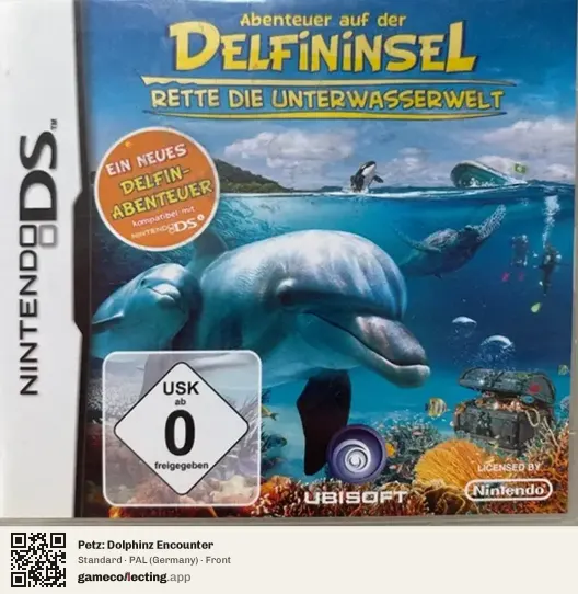 Petz: Dolphinz Encounter Nintendo DS, Germany box front