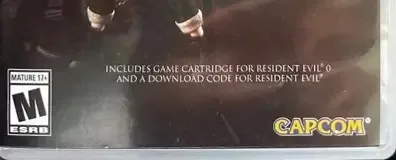 Resident Evil: Origins Collection, the ESRB box on its front