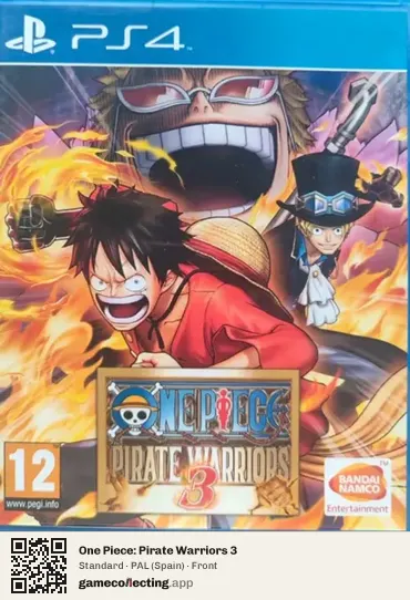 One Piece: Pirate Warriors 3 PlayStation 4, Spain box front