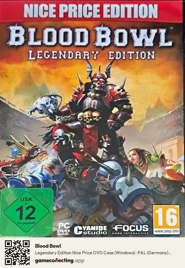 Blood Bowl Computer, Germany box front