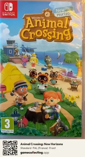 Animal Crossing: New Horizons Nintendo Switch, France box front