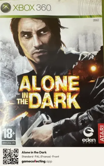 Alone in the Dark Xbox 360, France box front