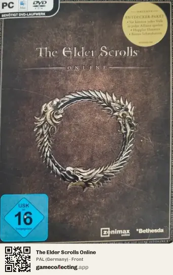 The Elder Scrolls Online Computer, Germany box front