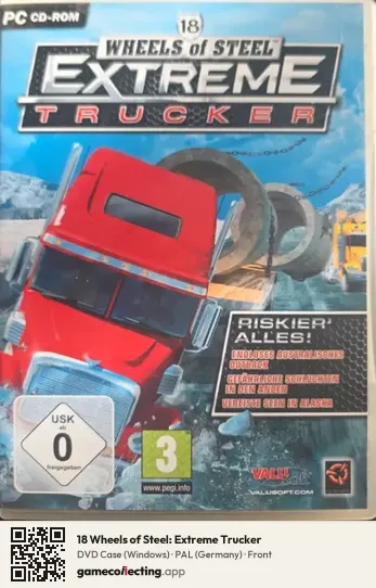 18 Wheels of Steel: Extreme Trucker Computer, Germany box front