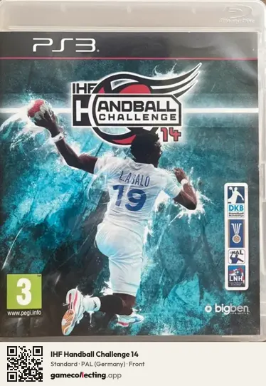 IHF Handball Challenge 14 PlayStation 3, Germany box front