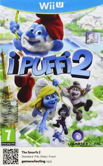 The Smurfs 2 Nintendo Wii U, Italy box front