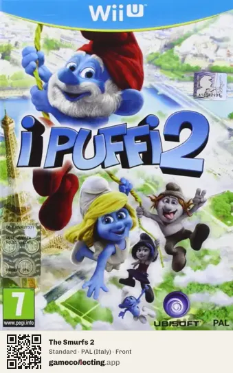 The Smurfs 2 Nintendo Wii U, Italy box front