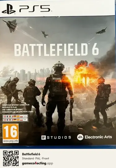 Battlefield 6 PlayStation 5, PAL box front