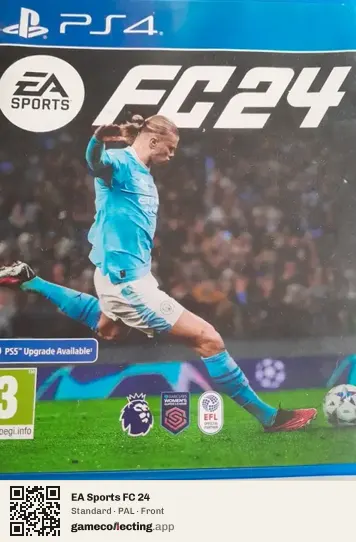 EA Sports FC 24 PlayStation 4, PAL box front