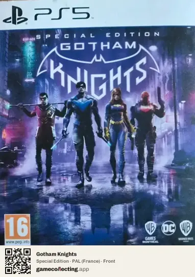 Gotham Knights PlayStation 5, France box front