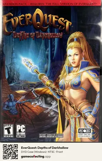 EverQuest: Depths of Darkhollow Computer, NTSC box front