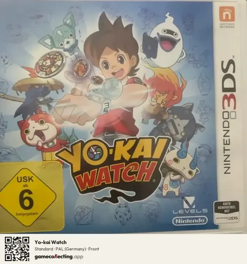 Yo-kai Watch Nintendo 3DS, Germany box front