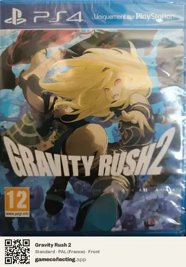Gravity Rush 2 PlayStation 4, France box front