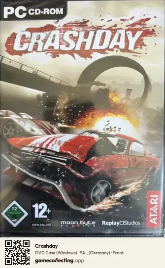 Crashday Computer, Germany box front