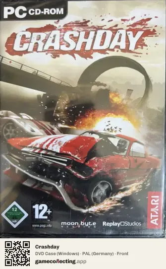 Crashday Computer, Germany box front