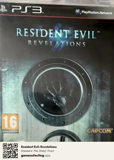 Resident Evil: Revelations PlayStation 3, Italy box front