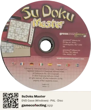 SuDoku Master Computer, PAL disc