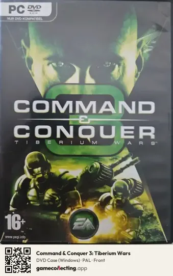 Command & Conquer 3: Tiberium Wars Computer, PAL box front
