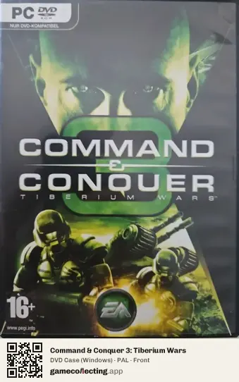 Command & Conquer 3: Tiberium Wars Computer, PAL box front