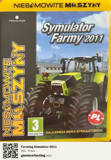 Farming Simulator 2011 Computer, PAL box front