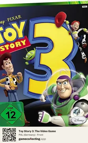 Toy Story 3: The Video Game Xbox 360, Germany box front