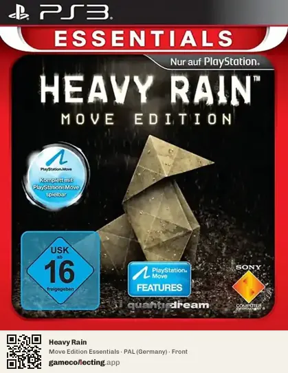 Heavy Rain PlayStation 3, Germany box front