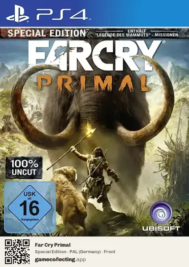 Far Cry Primal PlayStation 4, Germany box front