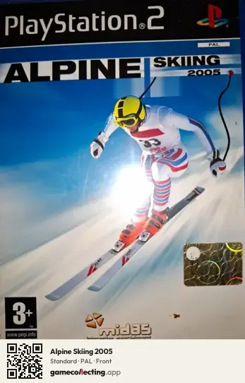 Alpine Skiing 2005 PlayStation 2, PAL box front