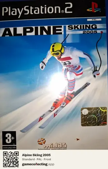 Alpine Skiing 2005 PlayStation 2, PAL box front
