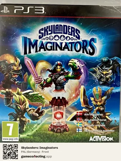 Skylanders: Imaginators PlayStation 3, Germany box front
