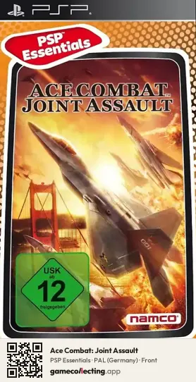 Ace Combat: Joint Assault PlayStation Portable, Germany box front