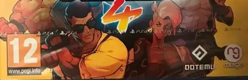 Streets of Rage 4, the PEGI square on its front
