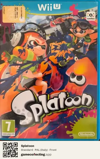 Splatoon Nintendo Wii U, Italy box front