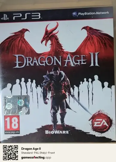 Dragon Age II PlayStation 3, Italy box front