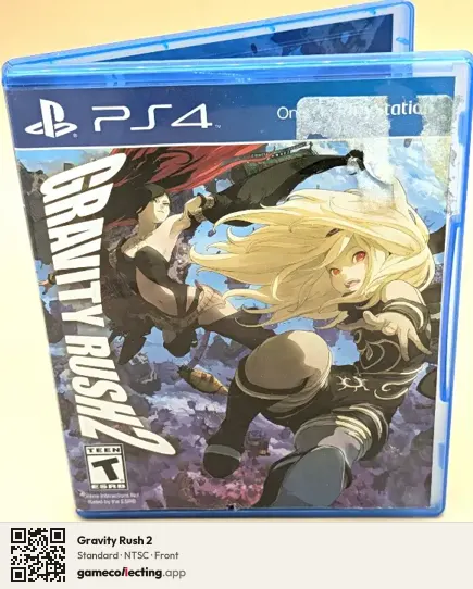 Gravity Rush 2 PlayStation 4, NTSC box front