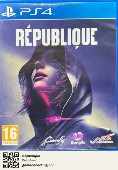 République PlayStation 4, PAL box front