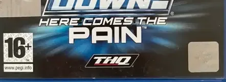 WWE Smackdown! Here Comes the Pain, the PEGI square on its front