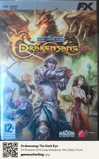 Drakensang: The Dark Eye Computer, Italy box front