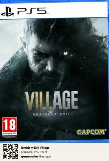 Resident Evil Village PlayStation 5, PAL box front