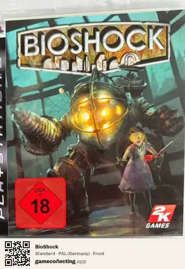 BioShock PlayStation 3, Germany box front