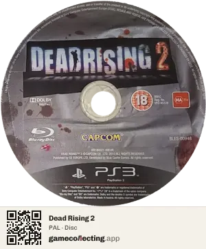 Dead Rising 2 PlayStation 3, PAL disc